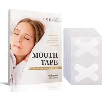 Pomůcka proti chrápání a spánkové apnoe Hodaf Pásky proti chrápání průhledné 30 ks