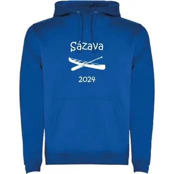 Pánská mikina ROLY Pánská mikina Sázava 2025 Barva textilu: Královská modrá, Velikost oblečení: XS