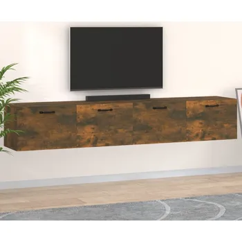 Organizace kuchyně vidaXL Nástěnné skříňky 2 ks kouřový dub 100 x 36,5 x 35 cm kompozit