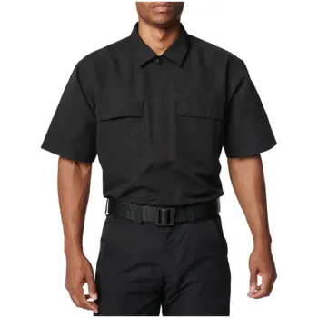 Pánská móda Košile s krátkým rukávem Fast-Tac TDU, 5.11, Černá, M