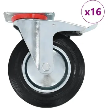 zvedák vidaXL 16 ks otočná kolečka 200 mm [278008]
