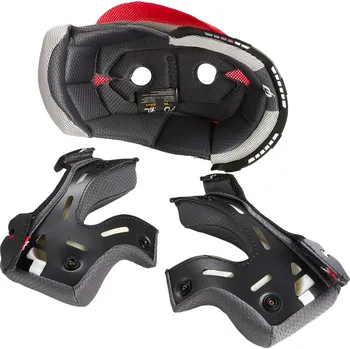 Helma na motorku O´Neal náhradní interiér přilby 10SRS Barva: černá/šedá, Velikost: S