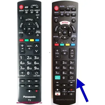 Dálkový ovladač Náhradní dálkový ovladač pro Panasonic N2QAYB000829