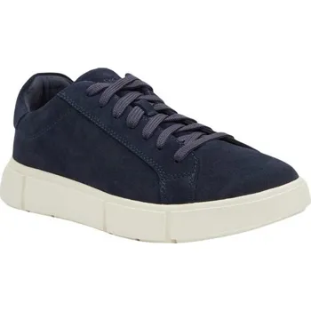 Pánská obuv Pánské tenisky Geox U PRALI 42 Tmavě modrá, Bílá