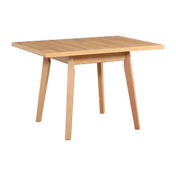 Jídelní stůl OSTENA 1L (OSLO 1L) jídelní stůl čtverec rozkládací - lamino Dub grandson - kolekce "DRE" (K150-E)
