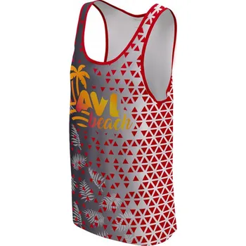 Dámské tričko Dámské AVL tílko na beach volejbal - vzor 1 Velikost: L