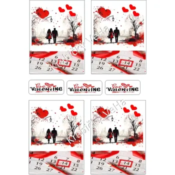 Jedlá dekorace na dort Fondánový list A4 motiv "Plaketa obdelník" 6x6 cm