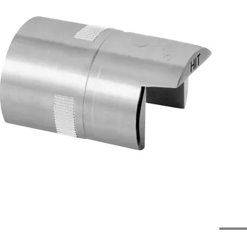 Zábradlí Spojka, Easy Hit Spojka, Easy Hit, pro krycí lištu, O48,3 x 1,5 mm, nerez. ocel 304, surová