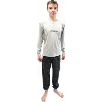 Chlapecké pyžamo Chlapecké pyžamo Bettymode COLORS dlouhý rukáv, 170