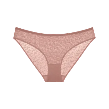 Dámské oblečení Dámské kalhotky Triumph Signature Sheer Tai EX - BROWN - sv. hnědé 6901 - TRIUMPH BROWN 44