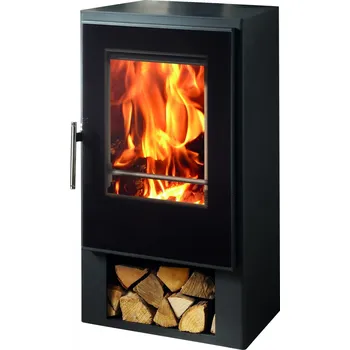 Krbová kamna PANADERO ANDES krbová kamna 4,5-9,7kW, černá - doprava zdarma