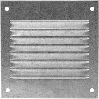 Větrací mřížka Ventilační mřížka EUROPLAST MR1010ZN, 100 x 100 mm