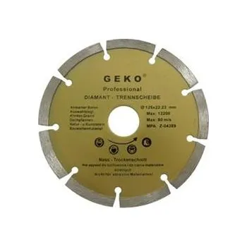 Řezný kotouč Kotouč diamantový řezný segmentový, 115x8x22,2mm GEKO