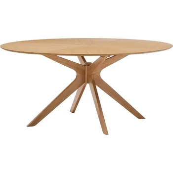 Jídelní stůl Dubový jídelní stůl Kave Home Naanim 180 x 110 cm