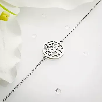 Náramek Ocelový dámský náramek - strom života