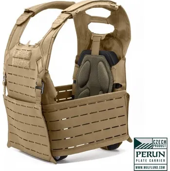 Neprůstřelná vesta Drakkaria PERUN nosič plátů - taktická vesta COYOTE