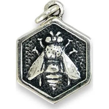Přívěsek Drakkaria VČELA, stříbrný přívěsek, Ag 925