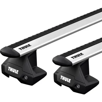 Příčník na automobil Thule Střešní nosiče BMW 2 Active Tourer U06 (od roku 2021>) - WingBar EVO s úchytem pod střešní lem Stříbrné tyče