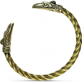 Náramek Drakkaria HROMOVÝ PTÁK, náramek, mosaz