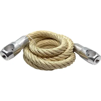 Tažné lano Lano s bočními spoji - béžové 3m
