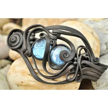 Náhrdelník Filipová SPONA - MODROOČKA