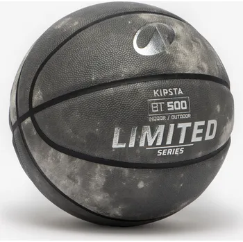 Basketbalový míč TARMAK Basketbalový míč BT500 Touch velikost 7 ŠEDÁ