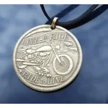 BORN TO RIDE, motorkářský amulet