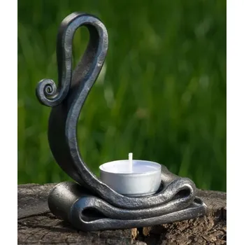 Svícen Stawaritsch KOVANÝ SVÍCEN na čajovou svíčku