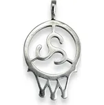 Drakkaria Amulet oppidum, stříbrný přívěsek, Ag 925