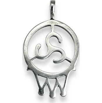 Přívěsek Drakkaria Amulet oppidum, stříbrný přívěsek, Ag 925