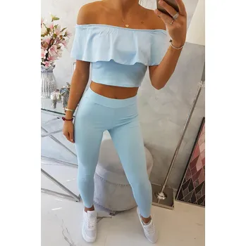 Modrá sada volánků UNI