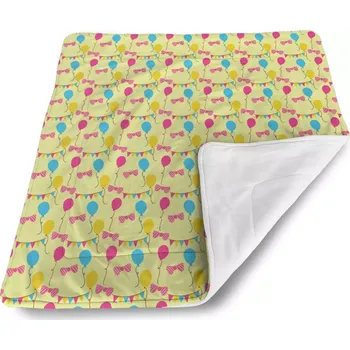 deka Sablio Dětská deka pro miminko Nafukovací balonky - 80x100 cm