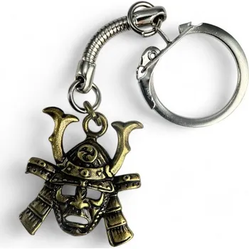 Drakkaria Samuraj, klíčenka, zinek staromosaz