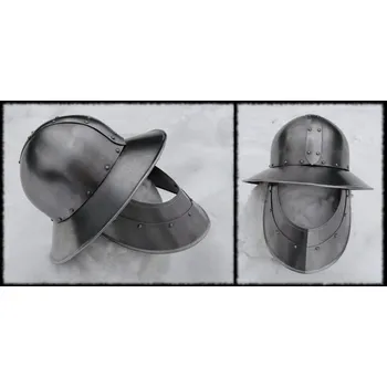 Klobouk ŽELEZNÝ KLOBOUK S OBLIČEJOVOU MASKOU