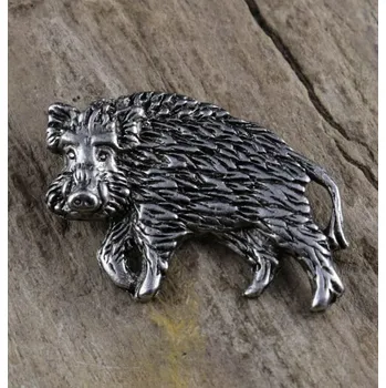 Přívěsek Drakkaria DIVOČÁK, divoké prase, kanec, přívěšek, zinek