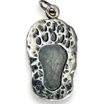 Drakkaria MEDVĚDÍ TLAPA, stopa, stříbrný přívěsek, Ag 925