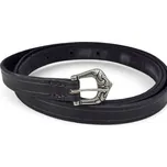 Drakkaria Kožený vikingský opasek Borre, černý