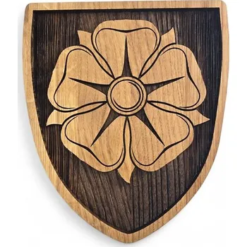 Kadlus PĚTILISTÁ ROŽMBERSKÁ RŮŽE, erb ve štítu 20cm