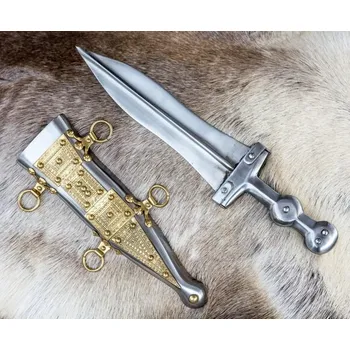 Replika zbraně PUGIO, římská dýka, typ Pompei s pochvou