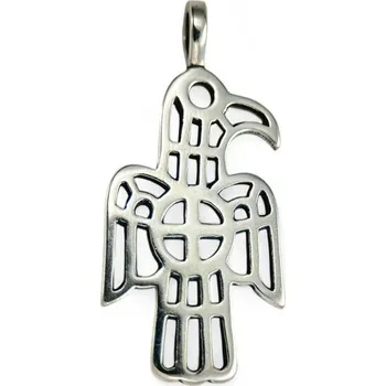 Přívěsek Drakkaria GÓTSKÁ ORLICE, stříbrný přívěsek, V. století, Itálie, Ag 925