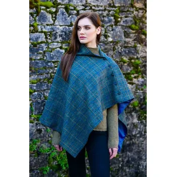 Přehoz na lůžko IRSKÝ VLNĚNÝ PŘEHOZ Mucros Wrap 782