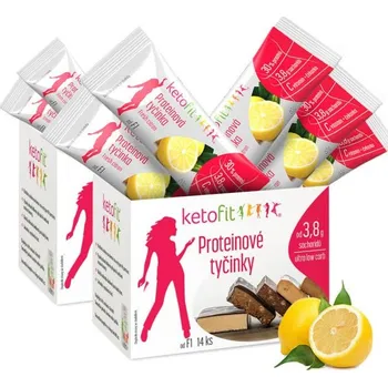 Proteinová tyčinka Fresh citron – extra low carb 14 × 60 g