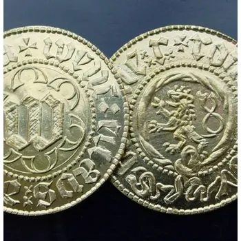 Dukát Václav IV., mosaz, replika mince