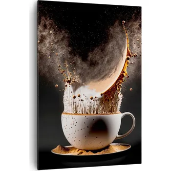 Obraz Foto obraz na plátně canvas 70x100 káva obývák ložnice na zeď velký