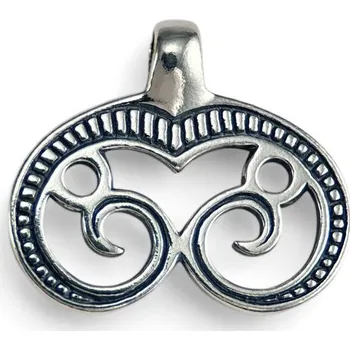 Přívěsek Drakkaria VELKOMORAVKÁ LUNICE, stříbrný přívěsek, Ag 925