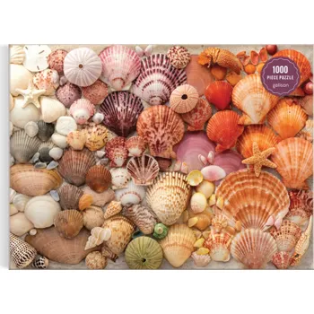 Puzzle Galison Puzzle Zářivé mušle 1000 dílků