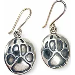 Drakkaria VLČÍ STOPA, stříbrné náušnice, Ag 925, 10g