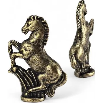 Figurka Drakkaria KŮŇ, figurka, zinek, staromosaz