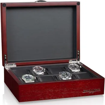 Box na hodinky Kazeta na hodinky HEISSE & SÖHNE 70019-191.163 HS Bregano 8 - Cherry