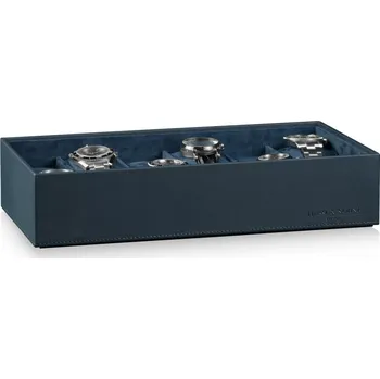 Box na hodinky Kazeta na hodinky HEISSE & SÖHNE 70019-124.94 HS Mirage XL - dolní modul pro 12 hodinek - Blau